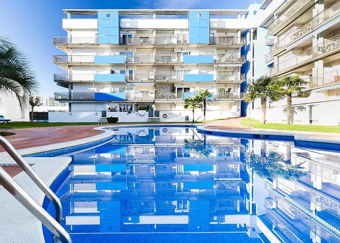 Apartamento Familiar En Roses Con Piscina, Terraza Y Parking Cerca De La Playa - Es-228-116