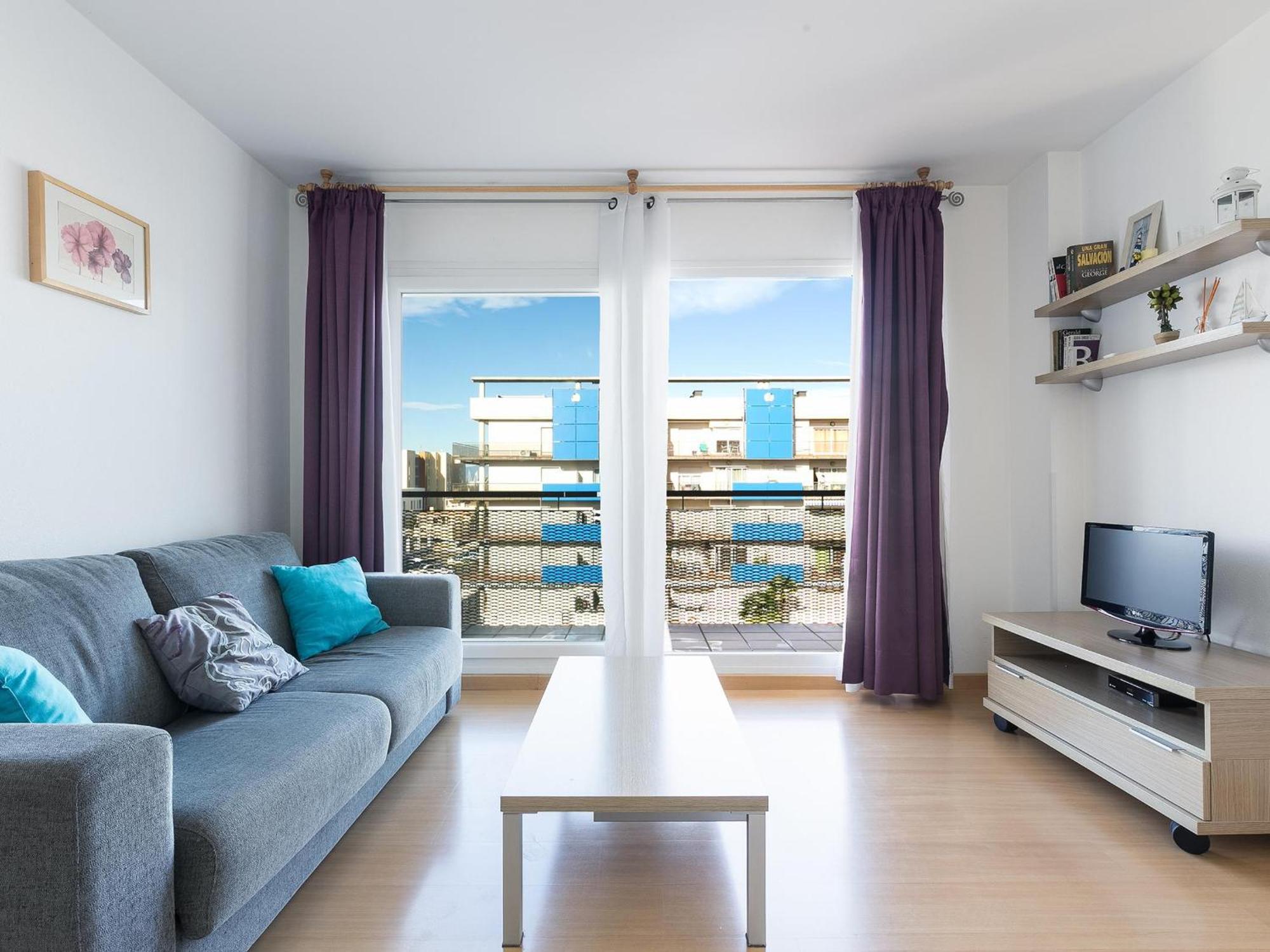 Familiar En Con Piscina, Terraza Y Parking Cerca De La Playa - Es-228-116 Appartement *